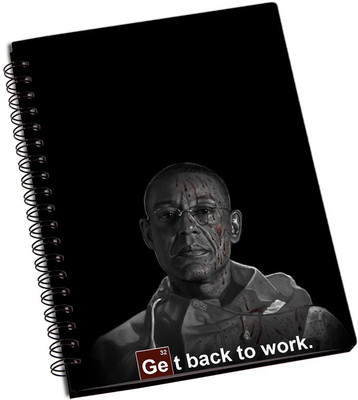 

Rangeele Inkers A5 Notebook(Breaking Bad Gus Fring, Multicolor)