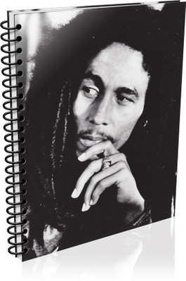 VenTechno A5 Diary(Bob Marley A5 - Diary (Spiral Bound), Multicolor)