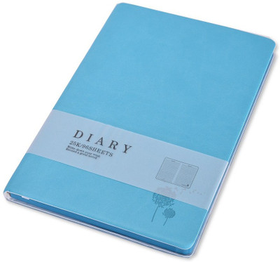 

Enwraps Regular Notebook(Flower Engraved Bl, Blue)