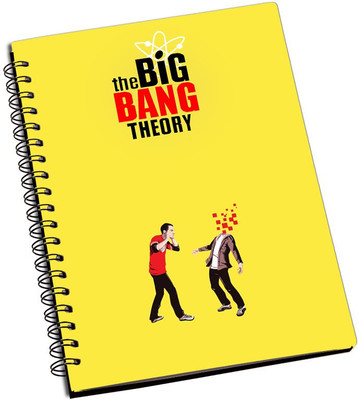 

Rangeele Inkers A5 Notebook(The Big Bang Theory, Multicolor)