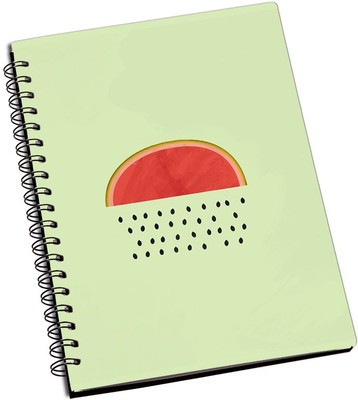 

Rangeele Inkers A5 Notebook(Watermelon raining Seeds, Multicolor)