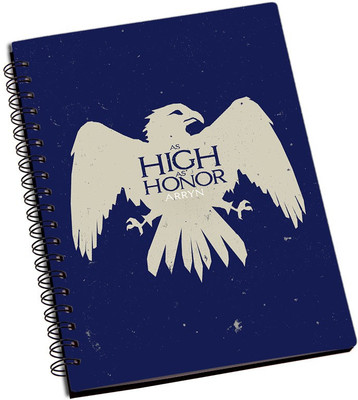 

Rangeele Inkers A5 Notebook(Game OF Thrones House Arryn, Multicolor)