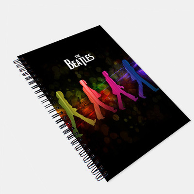 

VenTechno A5 Diary(The Beatles Wirebound Ruled Paper Sheets Personal and Office Stationary Notebooks Diary, Multicolor)