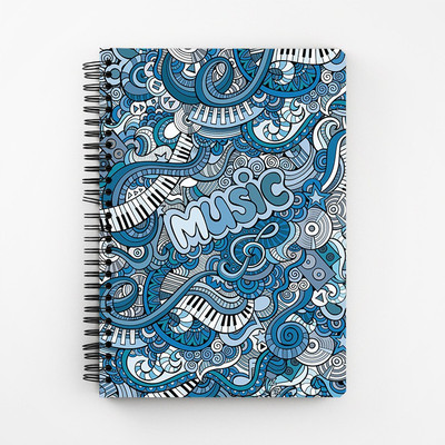 

RAYITE A5 Diary(Abstract Music Pattern, Multicolor)