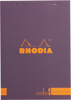 

Rhodia A5 Note Pad(Basics Purple ColoR - No. 16 - A5 - 210 mm x 148 mm, Purple)