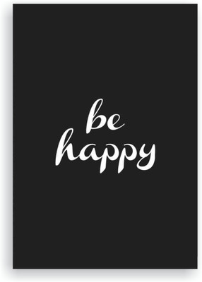 

Goodwork A6 Notebook(Be Happy, Black)