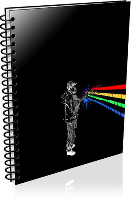 

VenTechno A5 Diary(Black Theme A5 - Diary (Spiral Bound), Multicolor)