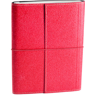 

Eco-Leatherette A5 Journal(Handcrafted, Dark Pink)