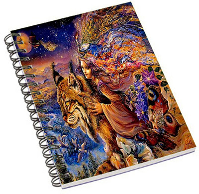 

Shopmania A5 Notebook(Abstract, Multicolor)