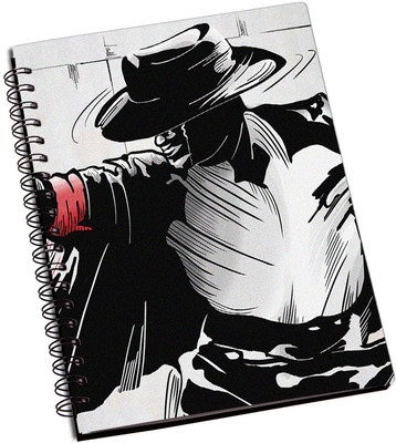 

Rangeele Inkers A5 Notebook(michael jackson Street Art, Multicolor)