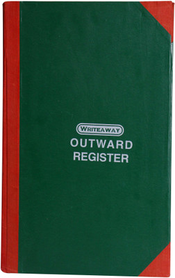 

Writeaway Regular Journal(OUTWARD REGISTER (Factory Act), Multicolor)