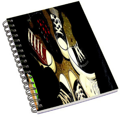 

Shopmania A5 Notebook(DESIGNER PRINTED NOTEBOOK, Multicolor)
