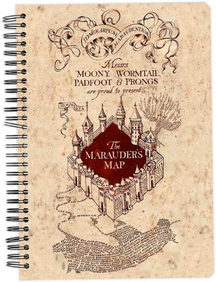 

MC SID RAZZ A5 Notebook(Harry Potter, White)