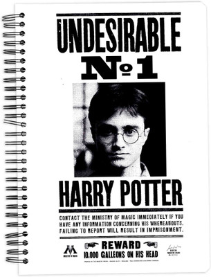

MC SID RAZZ A5 Notebook(Harry Potter, Multicolor)