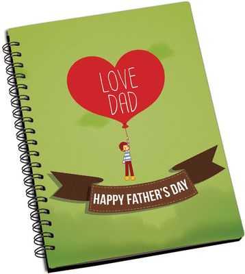

ShopMantra A5 Notebook(Love Dad Father's Day Cushion Cover, Multicolor)