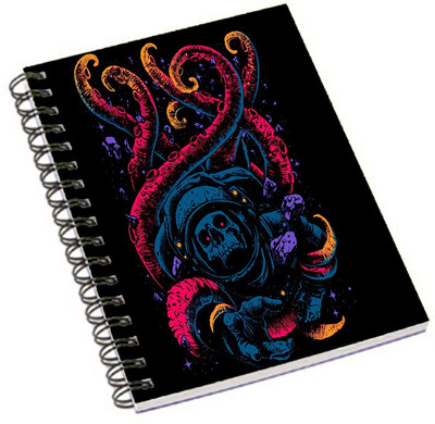 

Shopmania A5 Notebook(DESIGNER PRINTED NOTEBOOK, Multicolor)