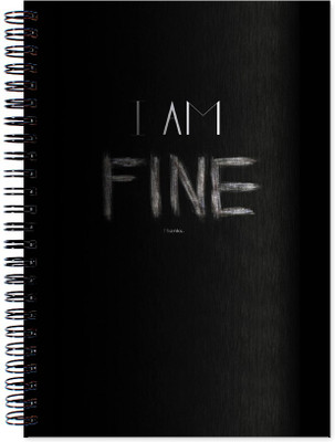 

VenTechno A5 Diary(Awesome Designer Wirebound Ruled Paper Sheets Personal and Office Stationary Notebooks Diary, Multicolor)