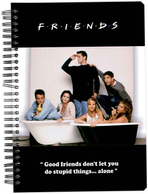 

MC SID RAZZ A5 Notebook(Friends - Crazy Friends, Multicolor)