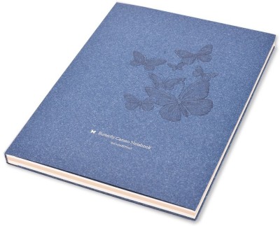 

Enwraps Regular Notebook(EG Series - Engraved Butterfly NB, Blue)