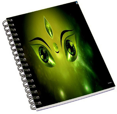 

Shopmania A5 Notebook(maa Eyes, Multicolor)