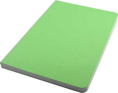 

inkFlap A5 Notebook("FlapBook" Hue Notebook Series - Plain - Neon Green Color, Neon Green)