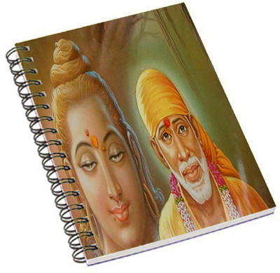 

Shopmania A5 Notebook(Sai shiv, Multicolor)