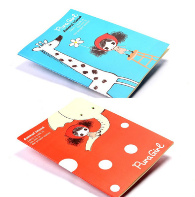 

Enwraps Book-size Notebook(Animal Island, Multicolor, Pack of 2)