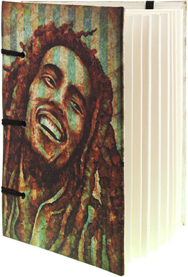 

Craft Club Regular Journal(Bob Marley Print In Special Binding Notebook, Multicolor)