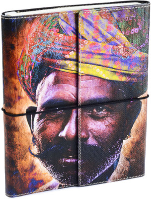 

Eco-Leatherette A5 Diary(Handcrafted Soft Cover Journal, Multicolor)