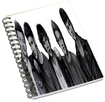 

Shopmania A5 Notebook(Music Band, Multicolor)