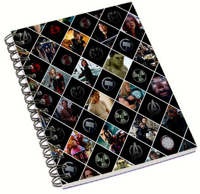 

Shopmania A5 Notebook(DESIGNER NOTEBOOK, Multicolor)
