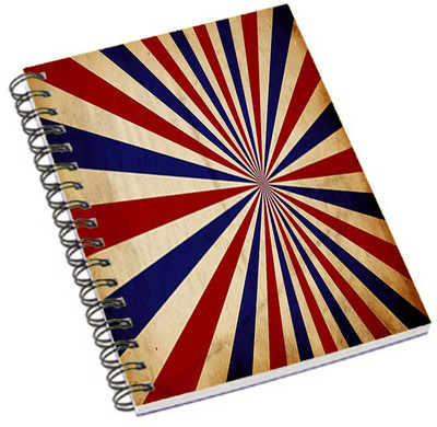 

Shopmania A5 Notebook(DESIGNER PRINTED NOTEBOOK, Multicolor)
