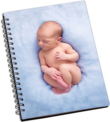 

Rangeele Inkers A5 Notebook(Cute Sleeping Baby, Multicolor)