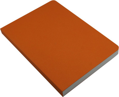 

inkFlap A5 Notebook("FlapBook" Hue Notebook Series - Plain - Orange Color, Orange)