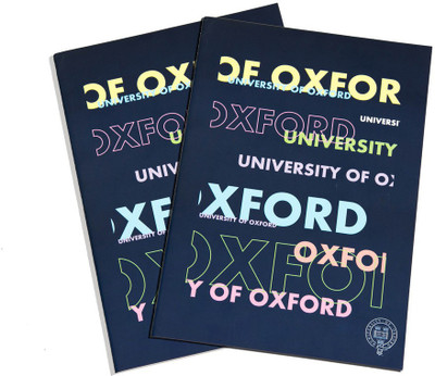 

University of Oxford A4 Notebook(Sheets, Blue, Pack of 2)