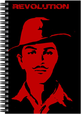 

Art Emporio A5 Notebook(Bhagat Singh Revolution, Multicolor)