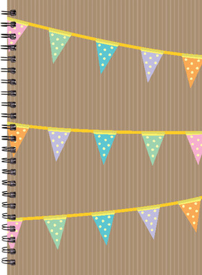 

Paper Plane Design A4 Notebook(Paper Plane Design, Multicolor)