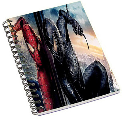 

Shopmania A5 Notebook(carttoon, Multicolor)