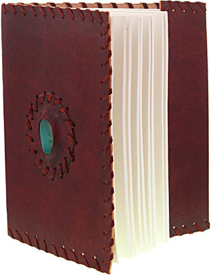 

Craft Club Regular Journal(Leather Diary With Stone And Dori, Brown)