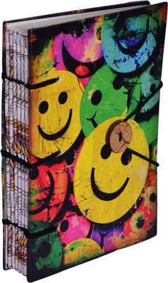 

Purpledip Regular Diary(Exquisite Handmade Vintage Journals, Multicolor)
