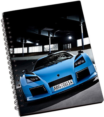 

Rangeele Inkers A5 Notebook(gumpert apollo Blue, Multicolor)