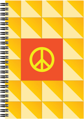 

Art Emporio A5 Notebook(Peace Blocks, Multicolor)