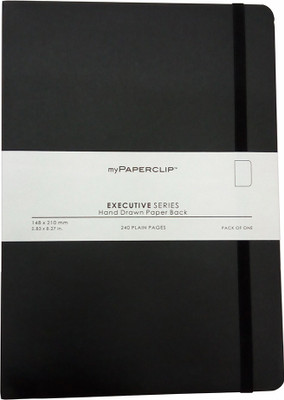 

myPaperclip A5 Notebook(Executive Series, Black)