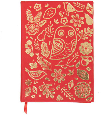 

Chumbak Regular Notebook(Fruity Owl Note Book- Red, Red)