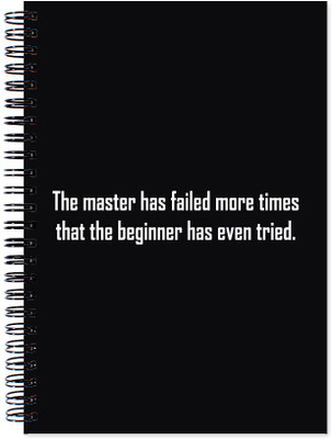 

VenTechno A5 Diary(Inspire / Motivational Covered Wirebound Ruled Paper Sheets Personal and Office Stationary Notebooks Diary, Multicolor)