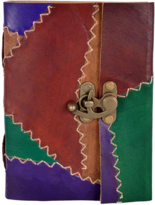 

Craft Club Regular Diary(leather patch notebook, Multicolor)