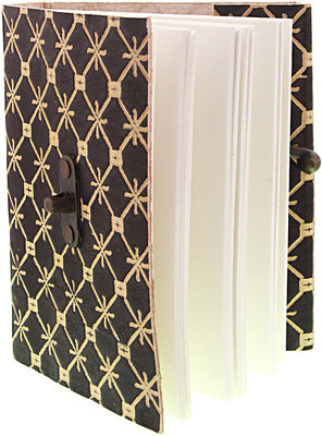 

Craft Club A6 Diary(Leather Diary With C-lock, Black)
