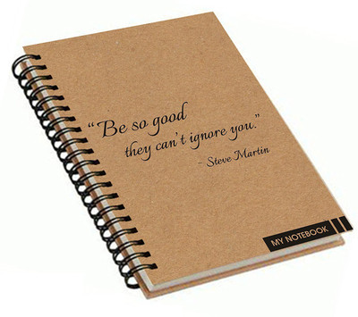 

Printelligent A5 Notebook(Printelligent, Khaki)