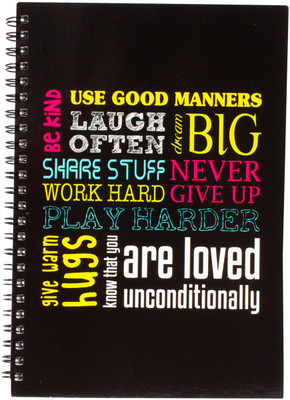 

The Crazy Me A5 Diary(Unconditional Love Spiral, Multicolor)