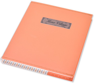

Enwraps Regular Notebook(EG Series - Mono Village -OR, Orange)